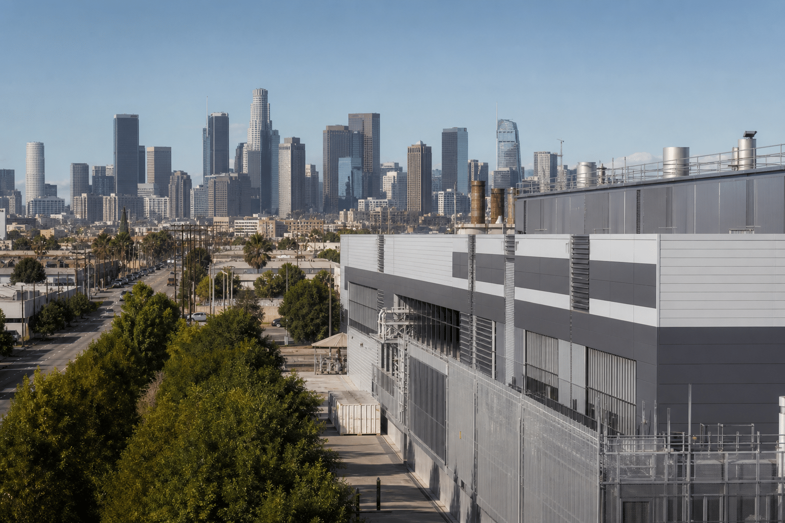 managed data center los angeles section break