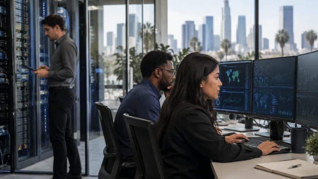 Why 24/7 Data Center Monitoring Matters for Los Angeles Businesses